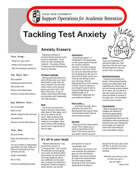 thinking hard on test|Tackling the Test: A Guide to Dealing with Test Anxiety.